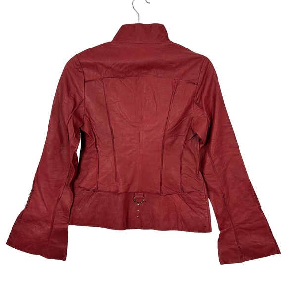 Gypsies and Lords Red Faux Leather Size XS - Picture 2 of 7